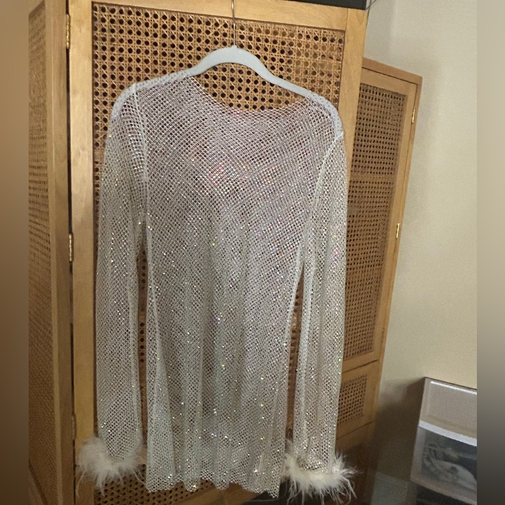 White fox dress